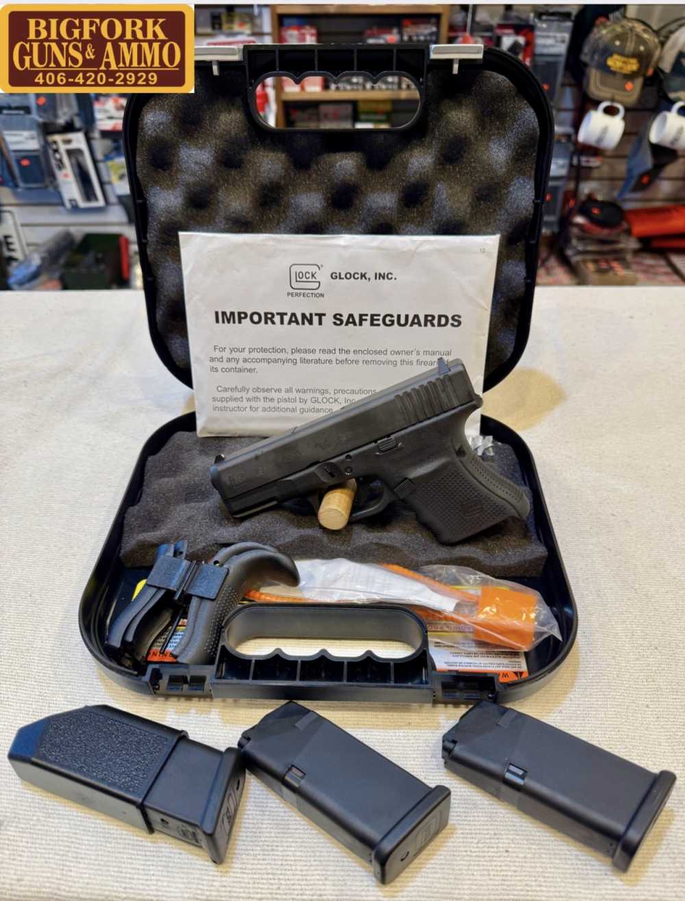 Glock G29 Gen4 10mm compact Pistol… NEW in Box!!-img-0