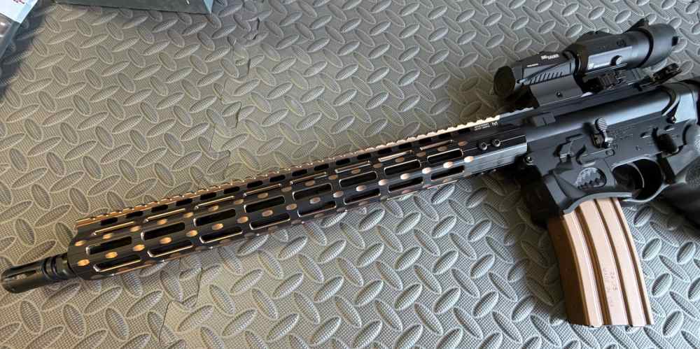 AR-15 5.56 Spike's Tactical dressed to impress-img-3
