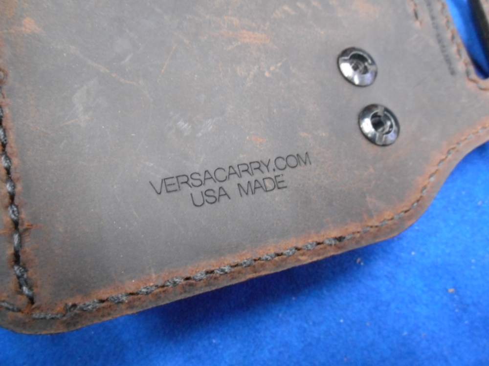 Versacarry 1INST25-21P320 SIG P320 holster OTW leather carbon fiber CF-img-2