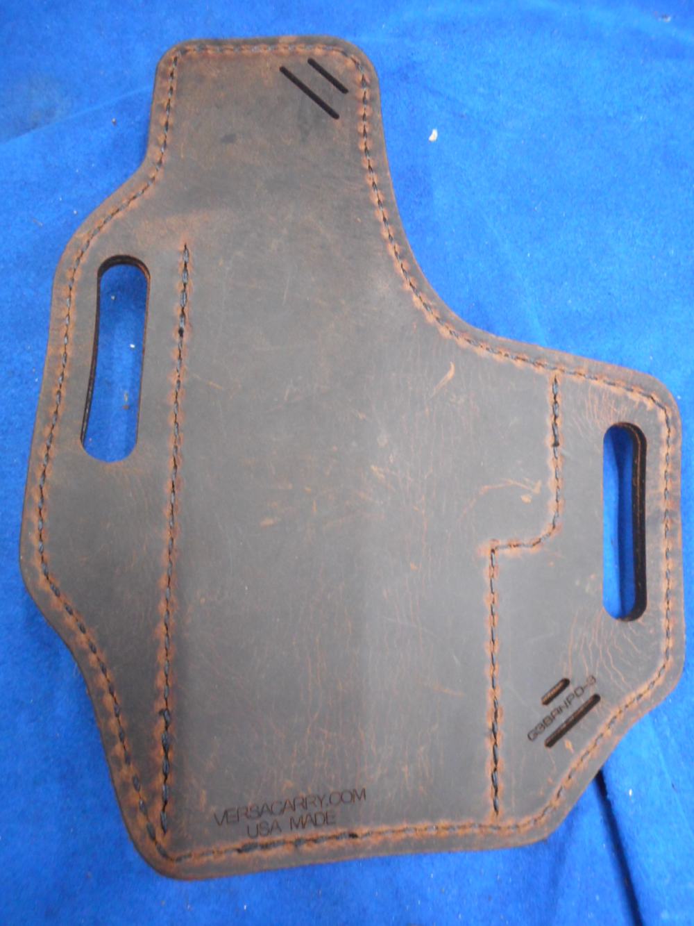 Versacarry OTW G3BRNPD-3 Sub Compact Police holster out leather G42 G43 365-img-3