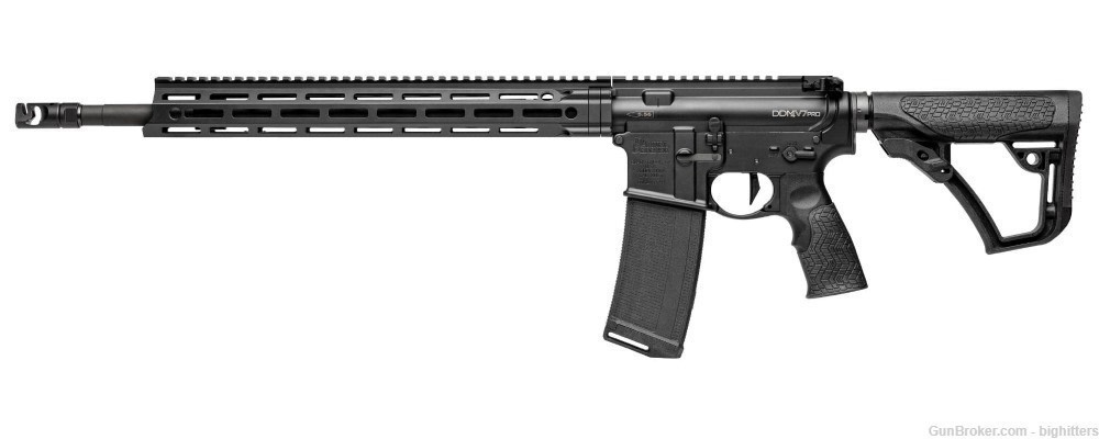Daniel Defense DDM4 V7 PRO 5.56mm NATO 18" 02-128-16541-047 FACTORY NEW-img-0