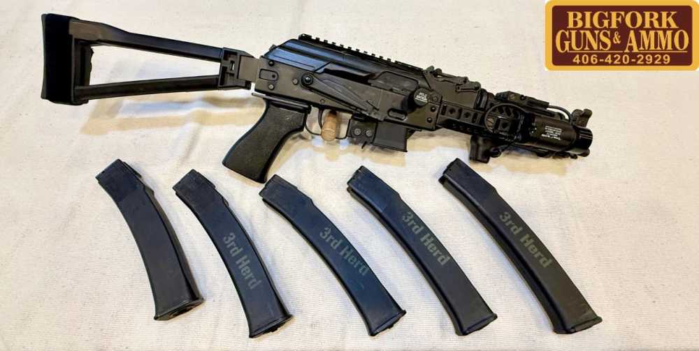 Kalashnikov USA KP-9 9.25” 9mm  Pistol w/ extras…. Good condition!!-img-0