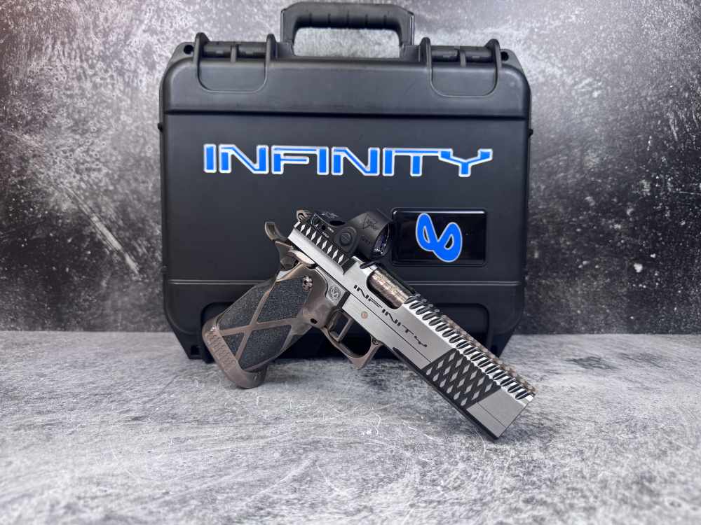 Infinity Firearms Custom 5'' Island Barrel w/ Trijicon SRO 2.5 MOA Mint-img-2
