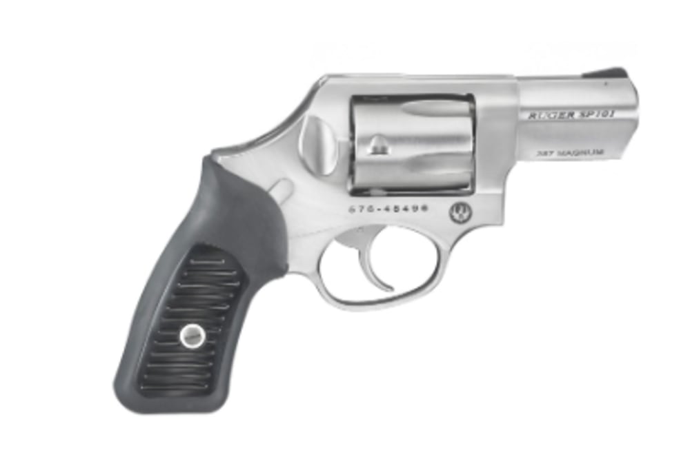 NIB RUGER SP101 357MAG 2-1/4 SS FS DAO 5720 RUBBER 357 Magnum | 38 SPL-img-0