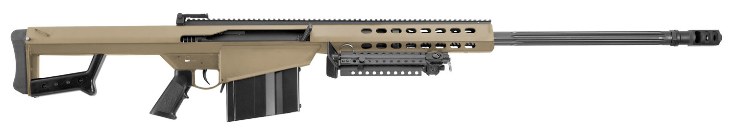 Barrett M82A1 50 BMG Tactical Rifle 29 Flat Dark Earth 14031-img-0