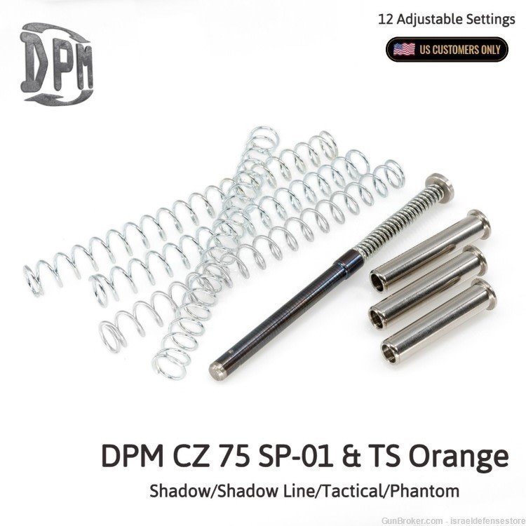 CZ 75 SP-01 & TS Orange - Mechanical Recoil Reduction System by DPM-img-0