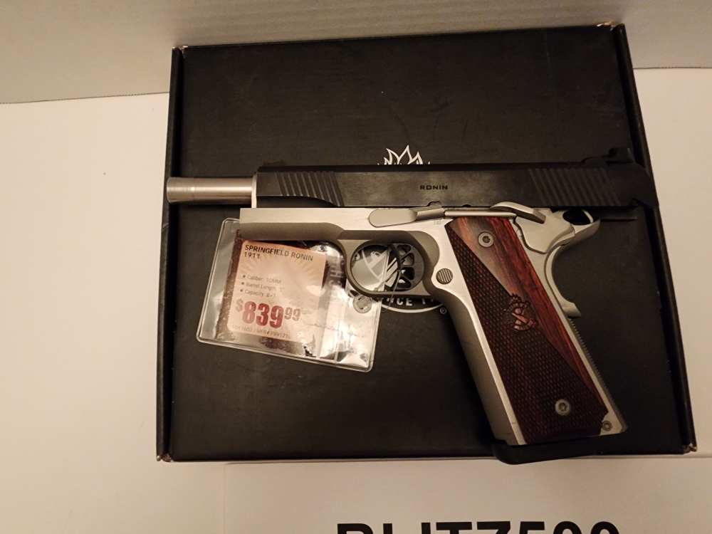 Springfield 1911 Ronin 10MM NIB-img-6