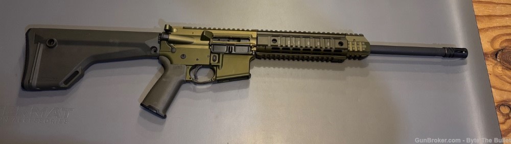 R-Guns TTR15 Rifle in 7.62x39mm, Green Finish-img-1