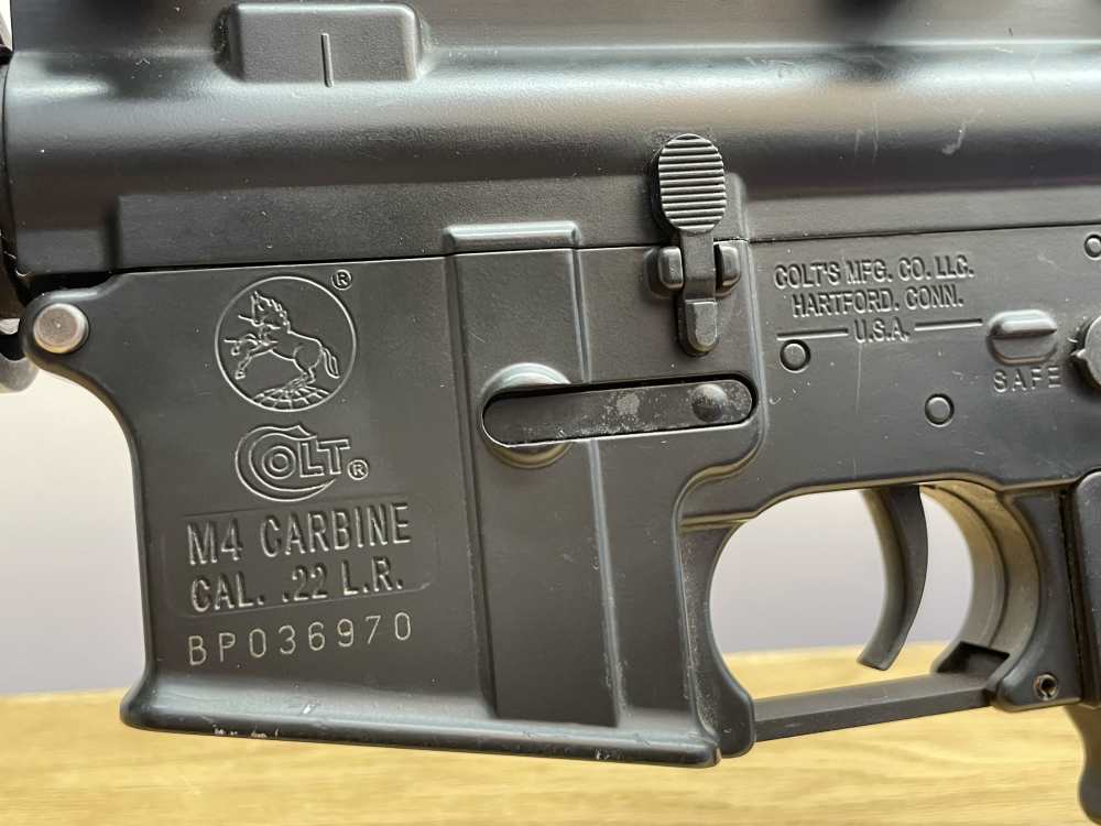 Colt / Walther M4 Carbine .22 LR Blk 16" *AWESOME GERMANY PRODUCED RIFLE*-img-17