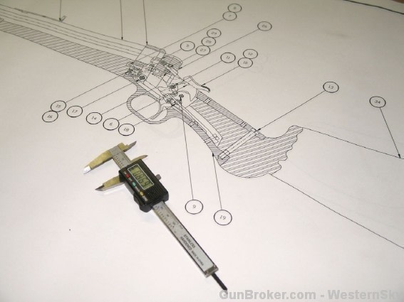 Remington Hepburn No. 3 Rifle Drawings Blueprints!-img-0