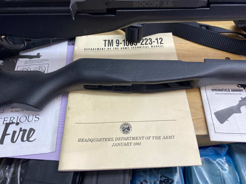 Springfield M1A Socom 16 .308 Black *POWERFUL & RELIABLE COMPACT RIFLE*-img-5