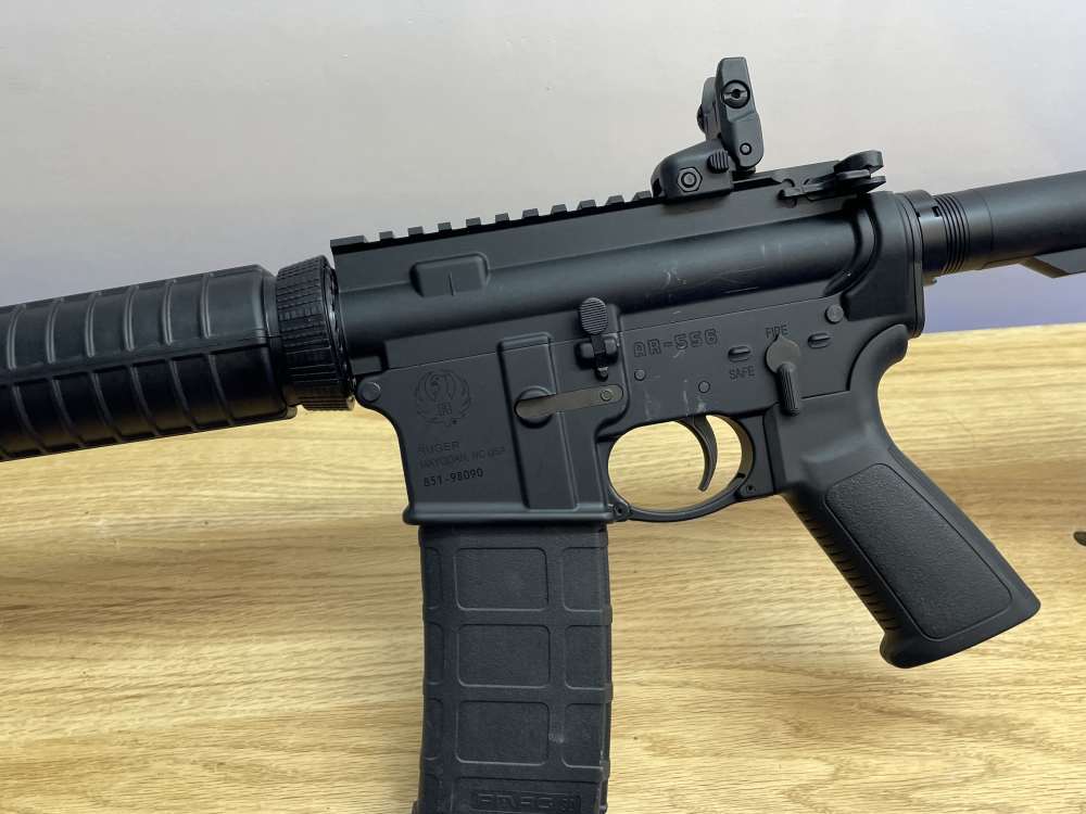 2016 Ruger AR-556 5.56 NATO Black 16.1" *DEPENDABLE SEMI-AUTOMATIC RIFLE*-img-16