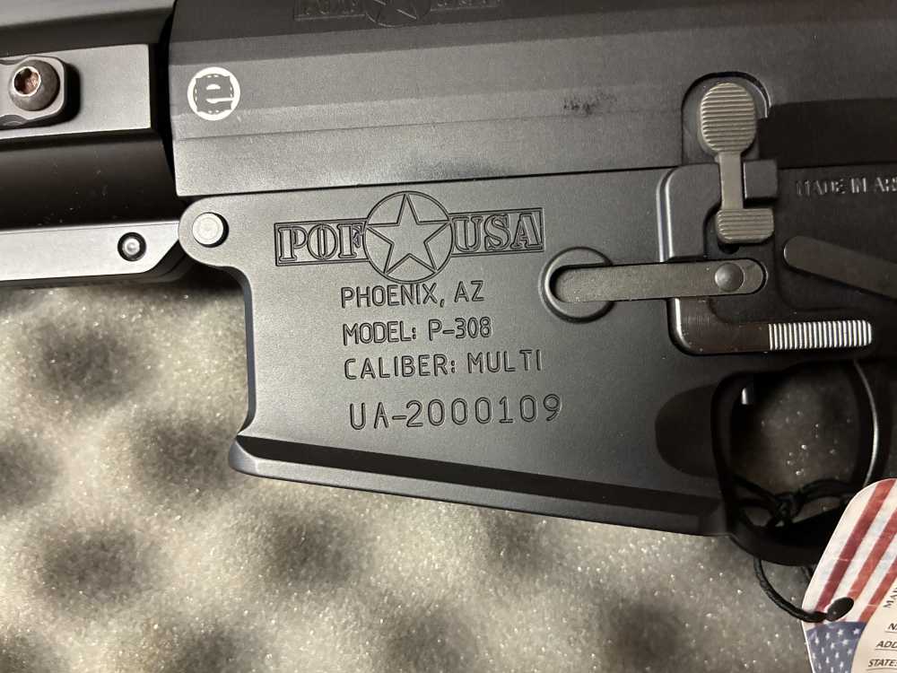 Patriot Ordnance Factory (POF) P-308 Revolution DI rifle looks new -img-5