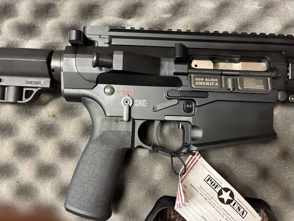 Patriot Ordnance Factory (POF) P-308 Revolution DI rifle looks new -img-2