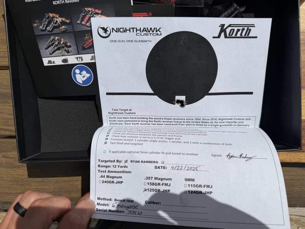 Korth Mongoose 8-Shot .357 MAG - Nighthawk Custom -img-4