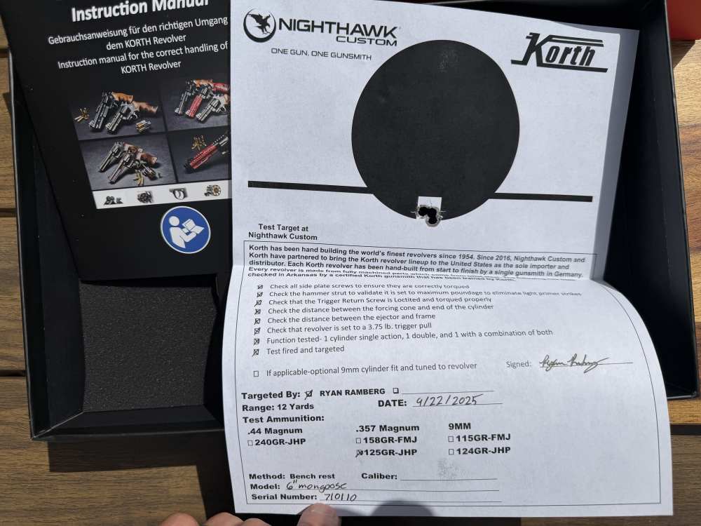 Korth Mongoose 8-Shot .357 MAG - Nighthawk Custom -img-2