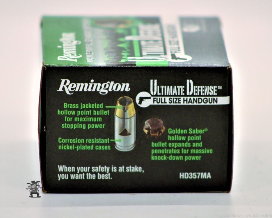 357 Remington Golden Saber Handgun,Rifle .357 Magnum, BJHP,125 Gr 20 Rds-img-4