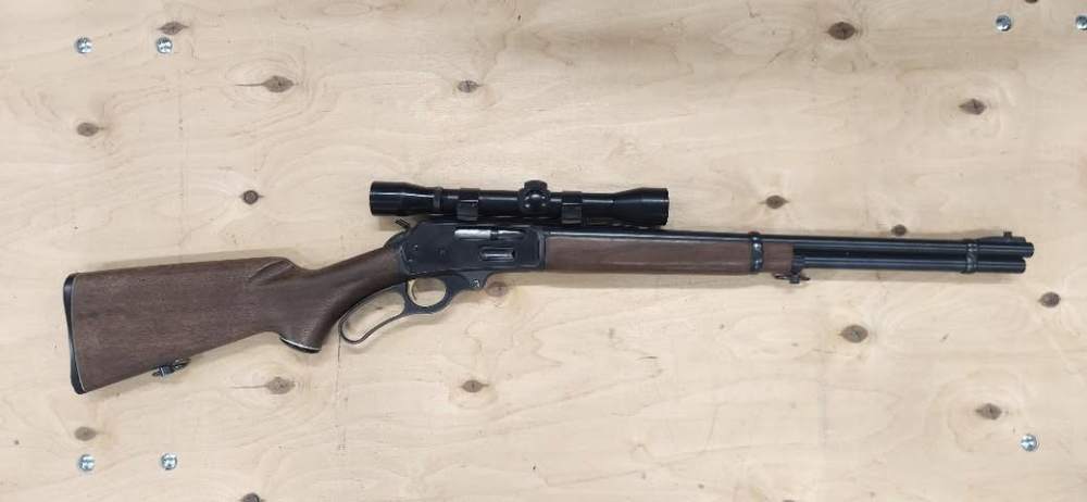 Pre Owned: Marlin 336 RC .35 Rem Lever Action Rifle With Scope-img-0