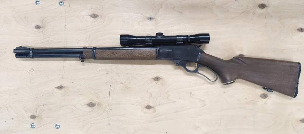 Pre Owned: Marlin 336 RC .35 Rem Lever Action Rifle With Scope-img-4
