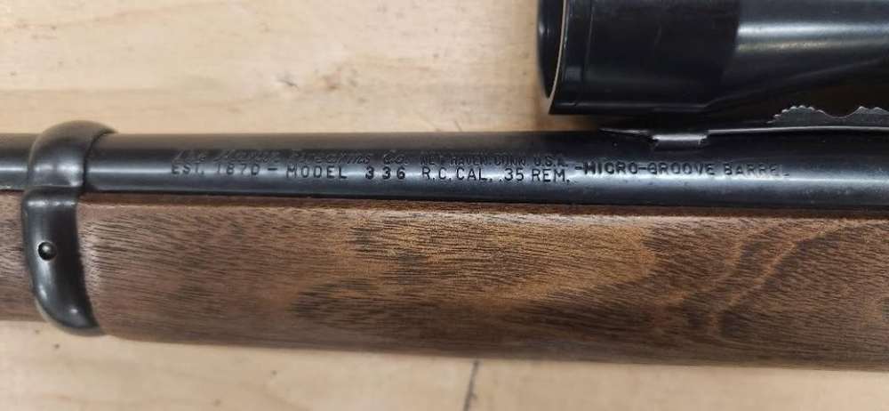 Pre Owned: Marlin 336 RC .35 Rem Lever Action Rifle With Scope-img-3