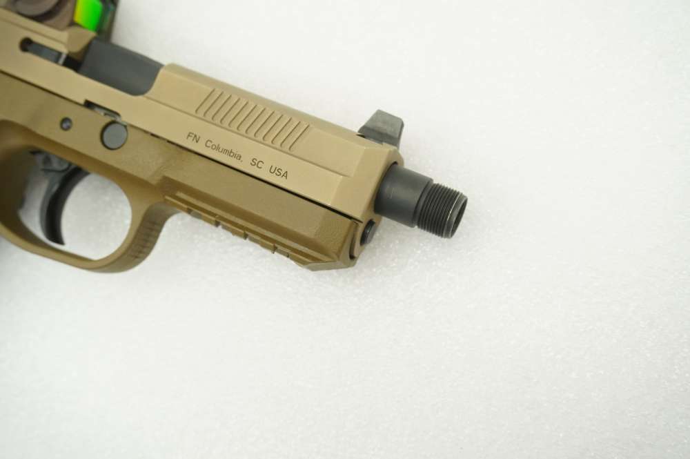FNH FNX-45 Tactical .45 ACP 5.3" Semi-Auto Pistol w/ Mag, Case, SIG ROMEO-X-img-15