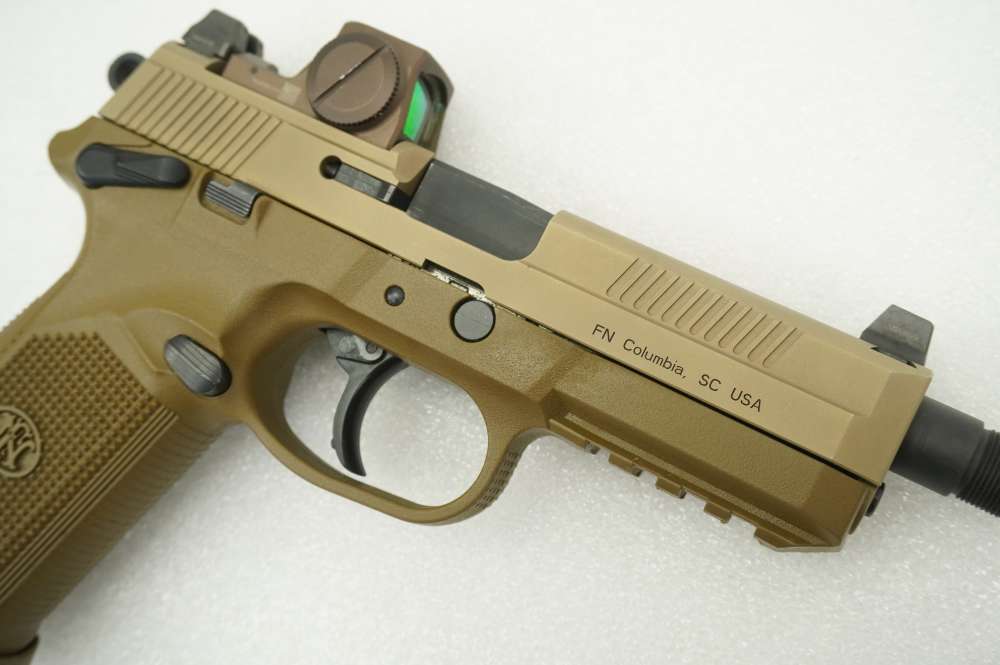 FNH FNX-45 Tactical .45 ACP 5.3" Semi-Auto Pistol w/ Mag, Case, SIG ROMEO-X-img-16