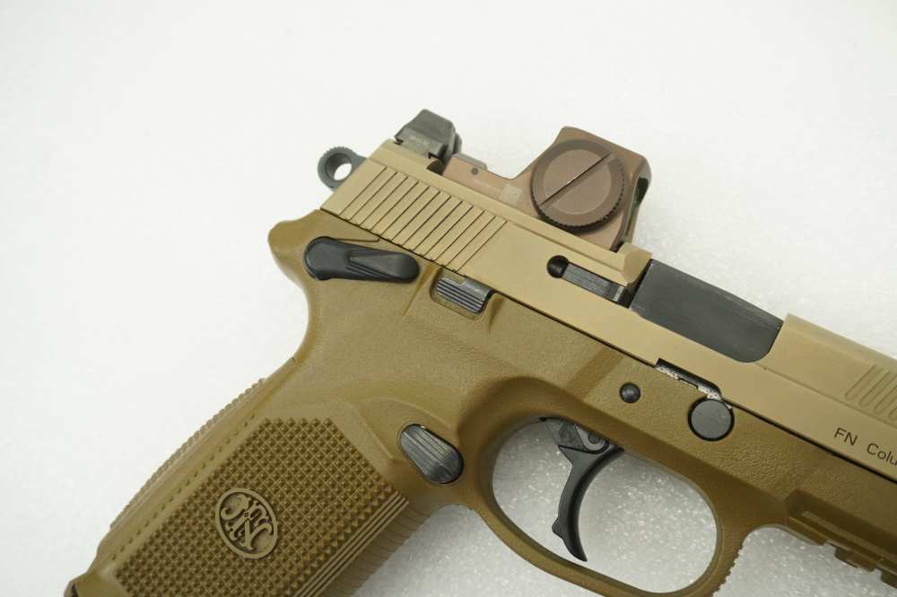 FNH FNX-45 Tactical .45 ACP 5.3" Semi-Auto Pistol w/ Mag, Case, SIG ROMEO-X-img-17