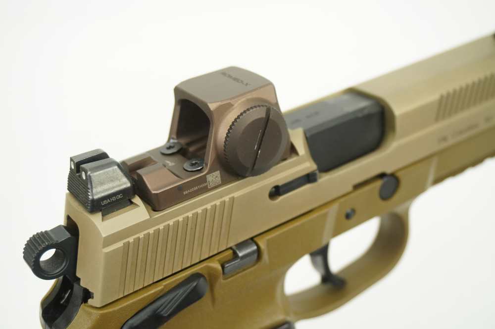 FNH FNX-45 Tactical .45 ACP 5.3" Semi-Auto Pistol w/ Mag, Case, SIG ROMEO-X-img-10