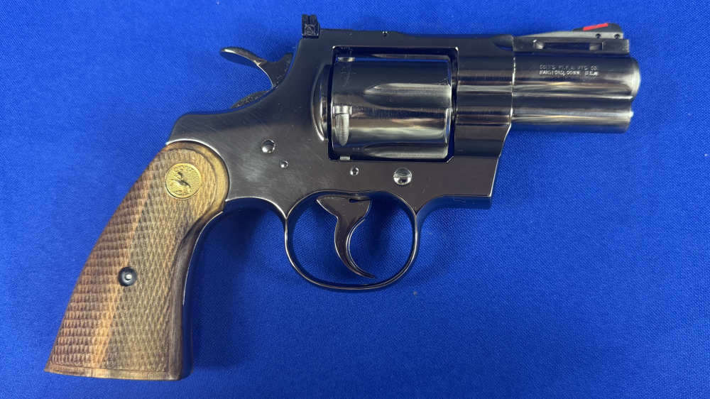 LNIB NEVER FIRED 1966 Colt Python 357Mag Nickel 2" Revolver-img-1