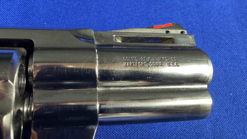 LNIB NEVER FIRED 1966 Colt Python 357Mag Nickel 2" Revolver-img-3