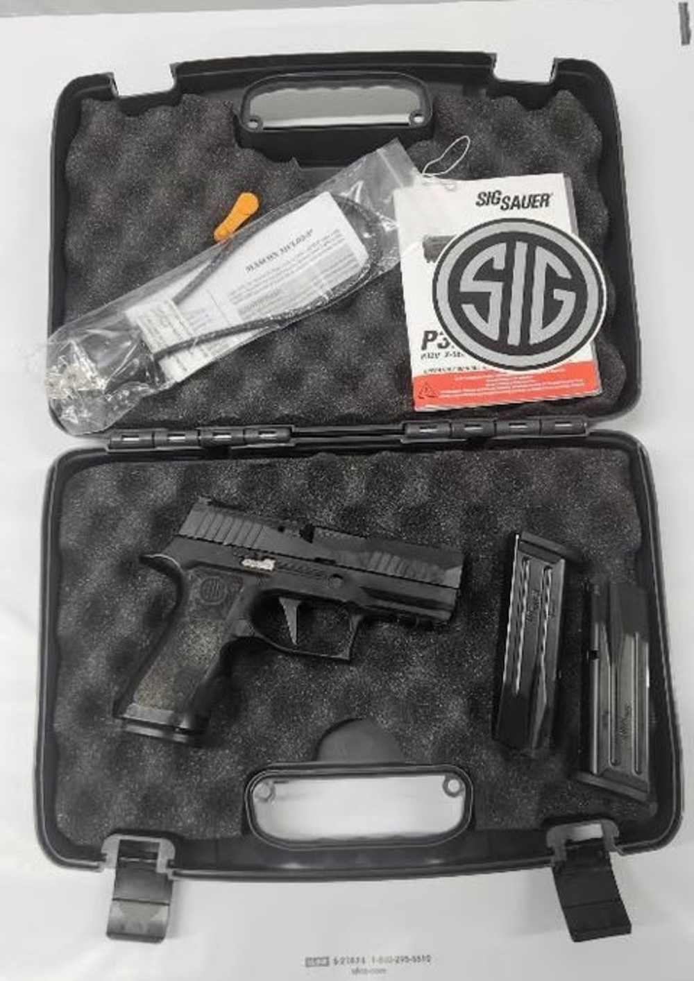 Pre Owned: Sig Sauer P320 Compact 9mm Semi Auto Pistol -img-0