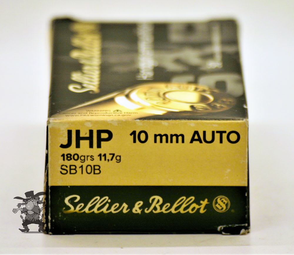 10MM Sellier & Bellot 180 Gr JHP 10 mm Hand Gun Personal Protection 50 RDS-img-3