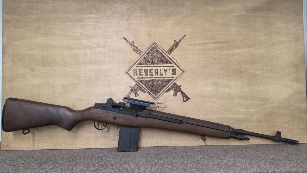 Springfield M1A .308 Semi Auto Rifle Barrel Length 22" Wood Stock-img-0