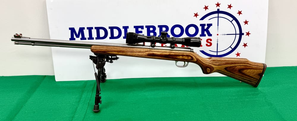 Marlin 883SS .22 WMR Stainless JM Marked Bushnell Scope Bipod-img-0