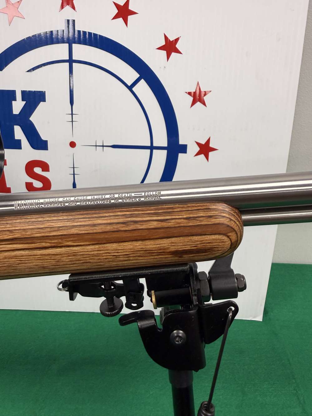 Marlin 883SS .22 WMR Stainless JM Marked Bushnell Scope Bipod-img-18