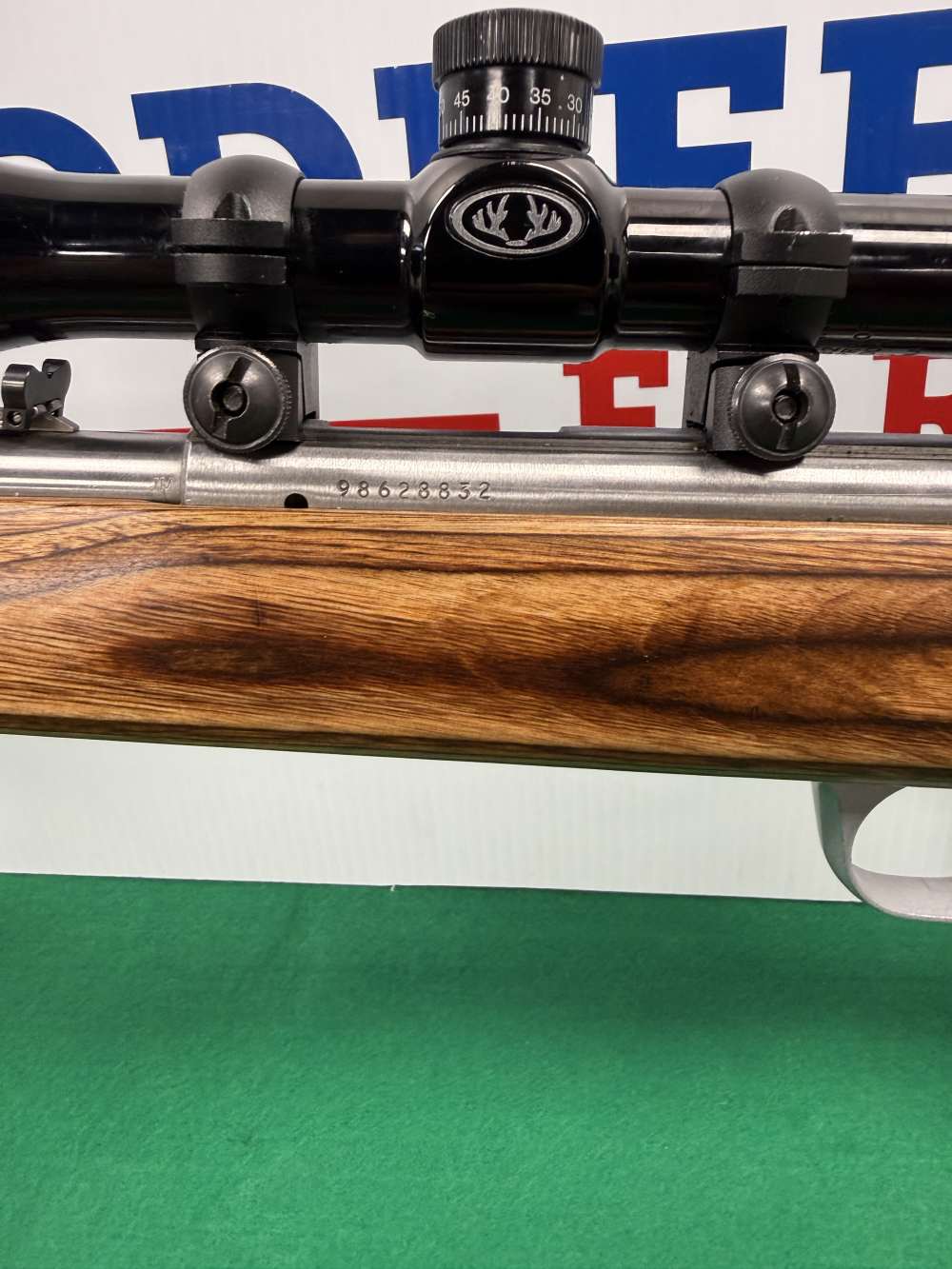 Marlin 883SS .22 WMR Stainless JM Marked Bushnell Scope Bipod-img-4