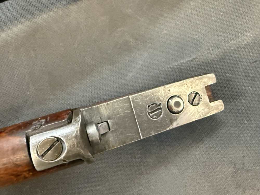 Lot of 2 UZI SMG wood butt stocks -img-17