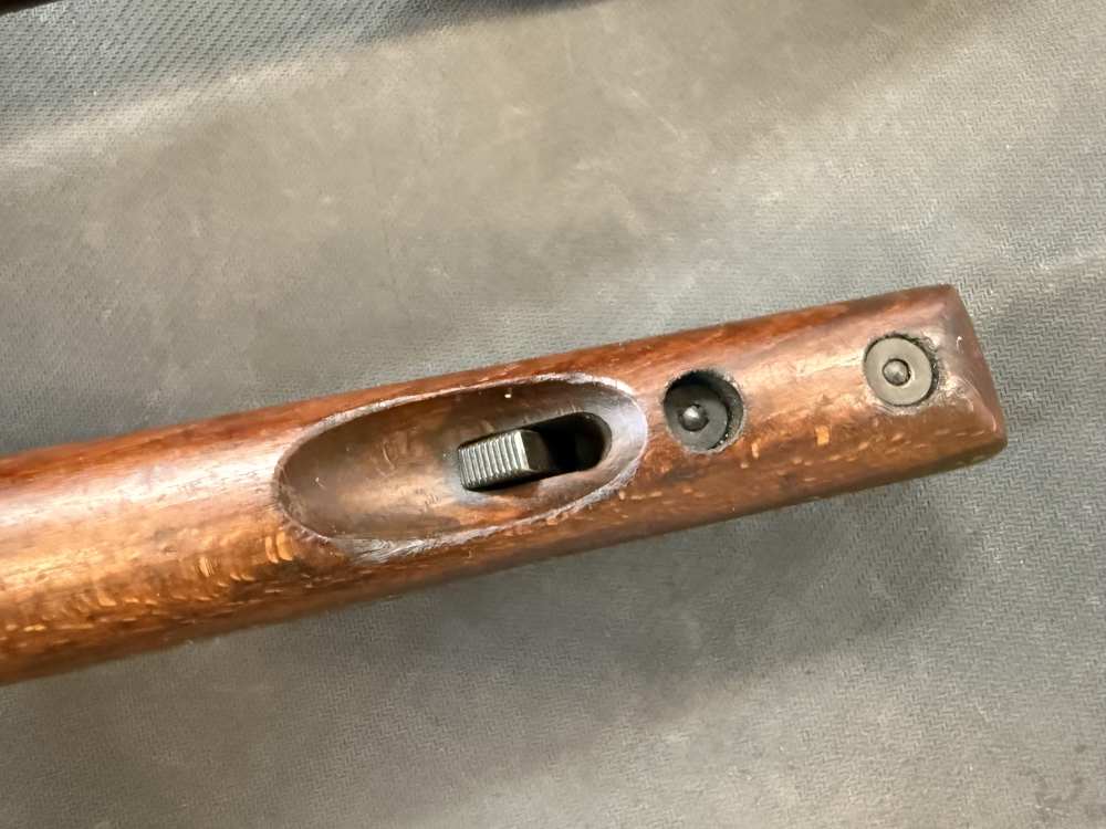 Lot of 2 UZI SMG wood butt stocks -img-16