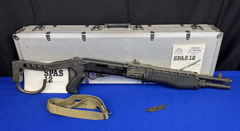 RARE Like New 1983 Franchi SPAS-12 12ga Dual Action Shotgun PREBAN Safety-img-0