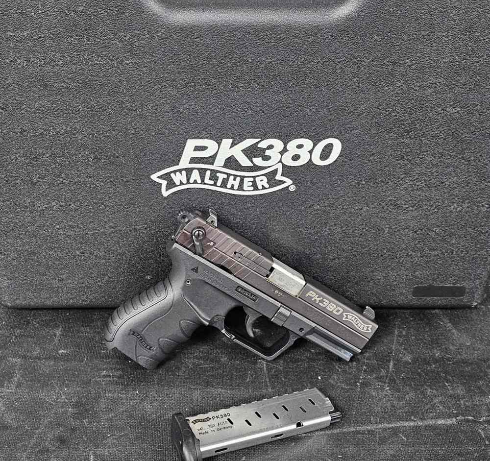 Walther PK380 w/OEM Box, Holster, and x2 Magazines-img-0