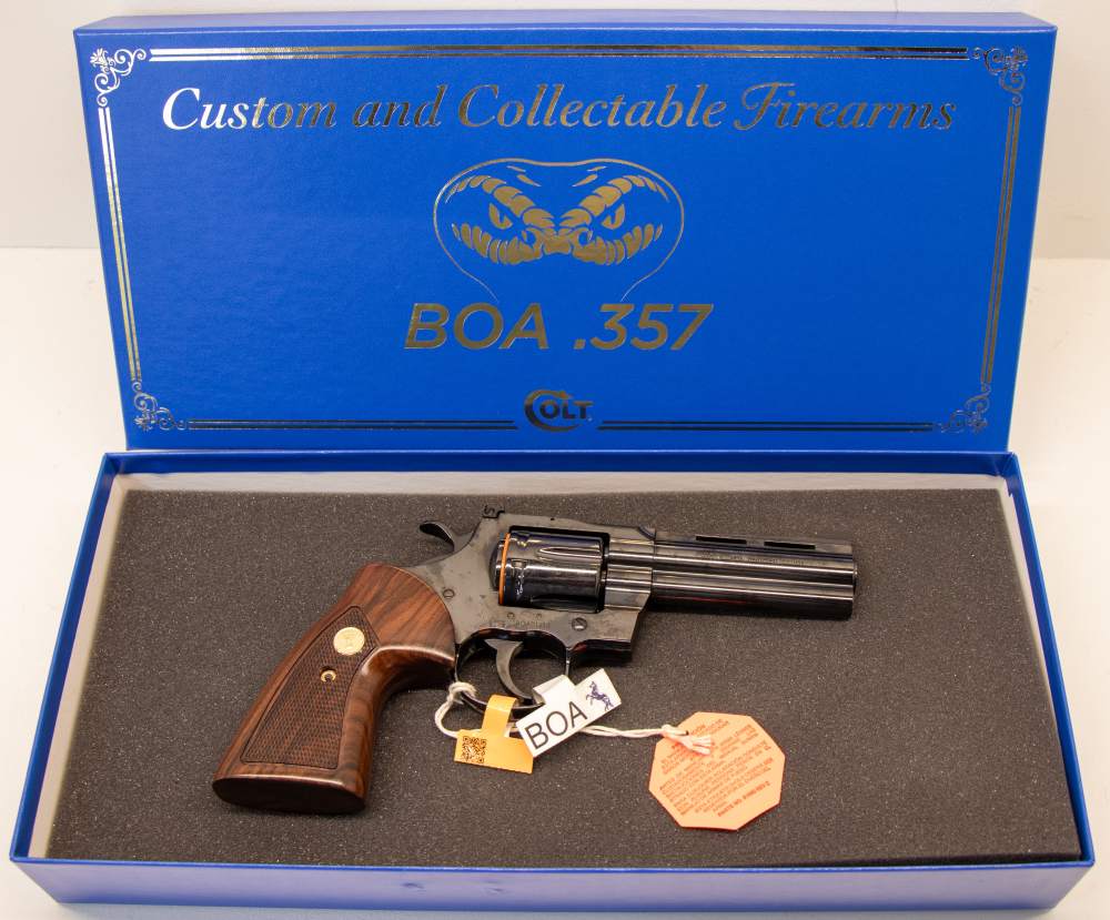2026 Colt Boa CNC Limited .357 Magnum / 4.25" BP4WBB Blued Model D-img-2