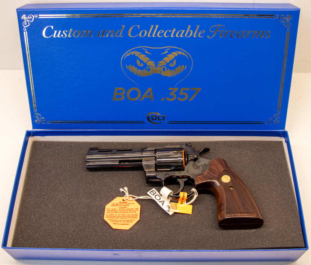 2026 Colt Boa CNC Limited .357 Magnum / 4.25" BP4WBB Blued Model D-img-0