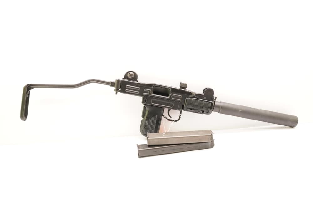 Registered Mini Uzi Bolt in Gun and Suppressor-img-0