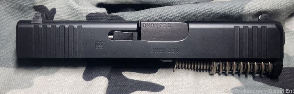 Glock G43X 9MM complete OEM slide Fits G43, G43X, G48  New  -img-1