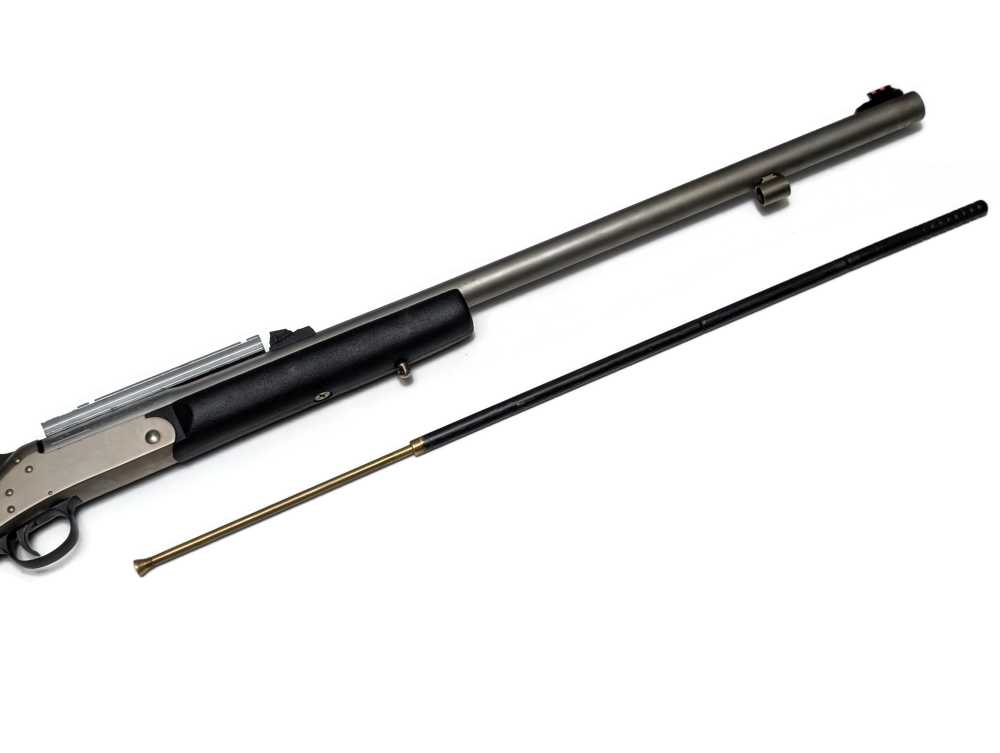 NEF Huntsman Muzzleloader, .50 Cal Stainless/Nickel w/ Accessories-img-45