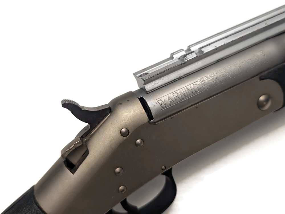 NEF Huntsman Muzzleloader, .50 Cal Stainless/Nickel w/ Accessories-img-36