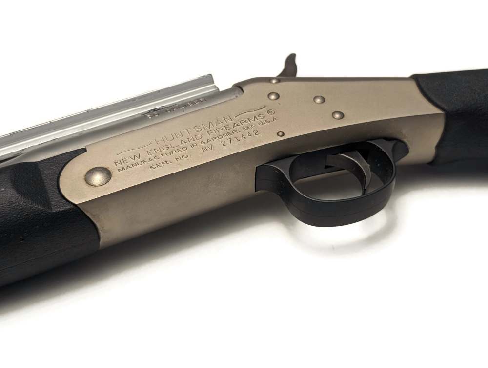 NEF Huntsman Muzzleloader, .50 Cal Stainless/Nickel w/ Accessories-img-11