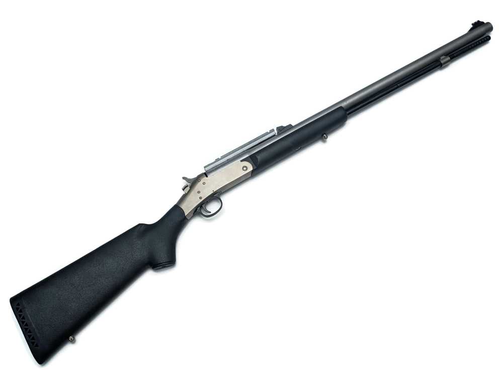 NEF Huntsman Muzzleloader, .50 Cal Stainless/Nickel w/ Accessories-img-25