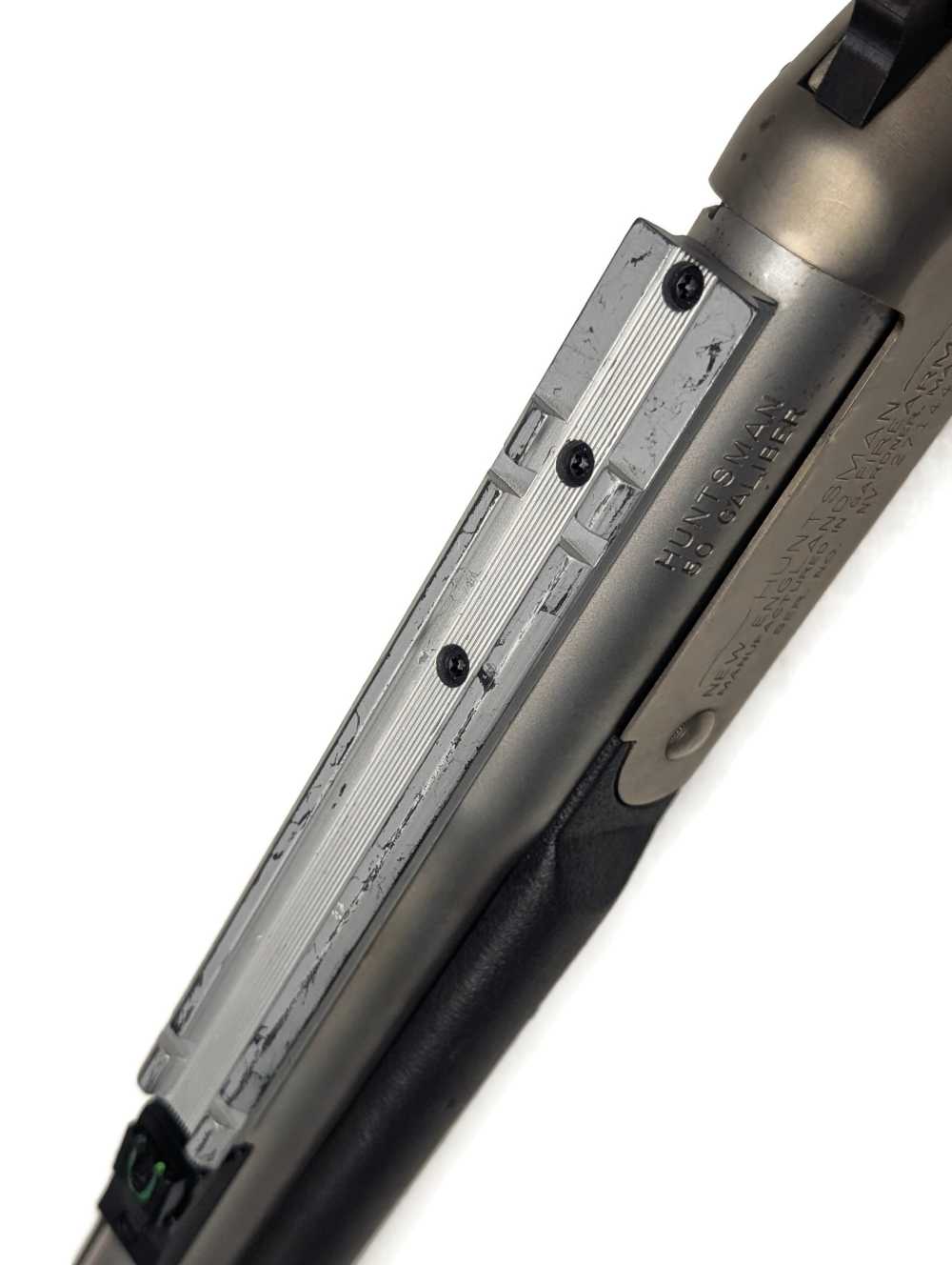 NEF Huntsman Muzzleloader, .50 Cal Stainless/Nickel w/ Accessories-img-16