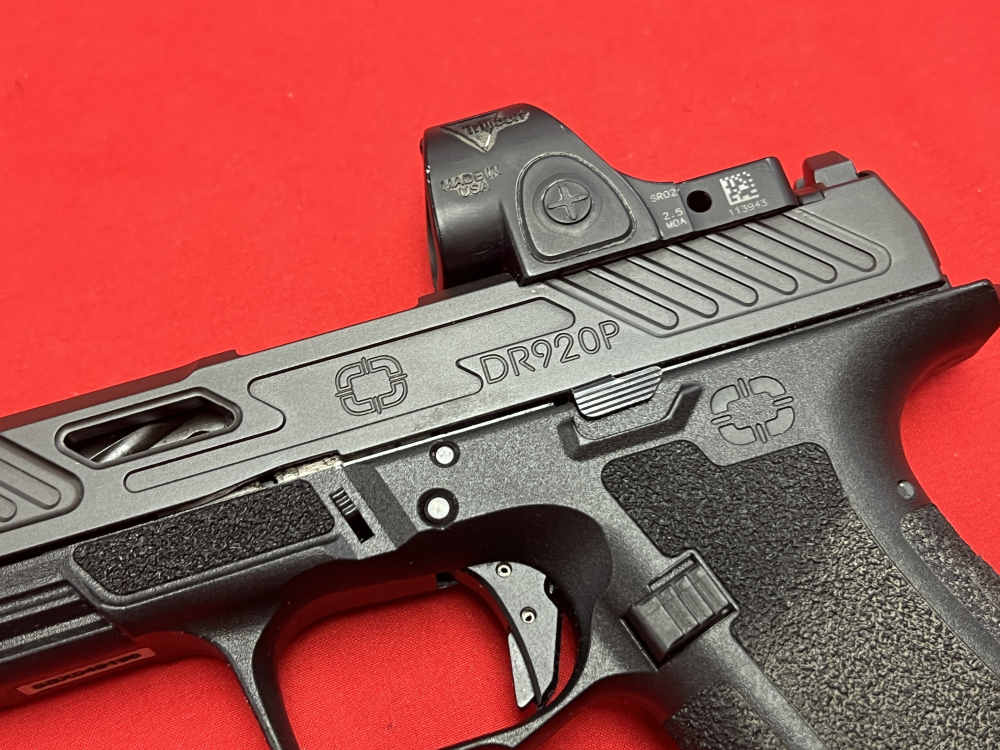 Shadow Systems DR920P Elite Comp in 9mm w/ Trijicon SRO 2.5 MOA-img-5